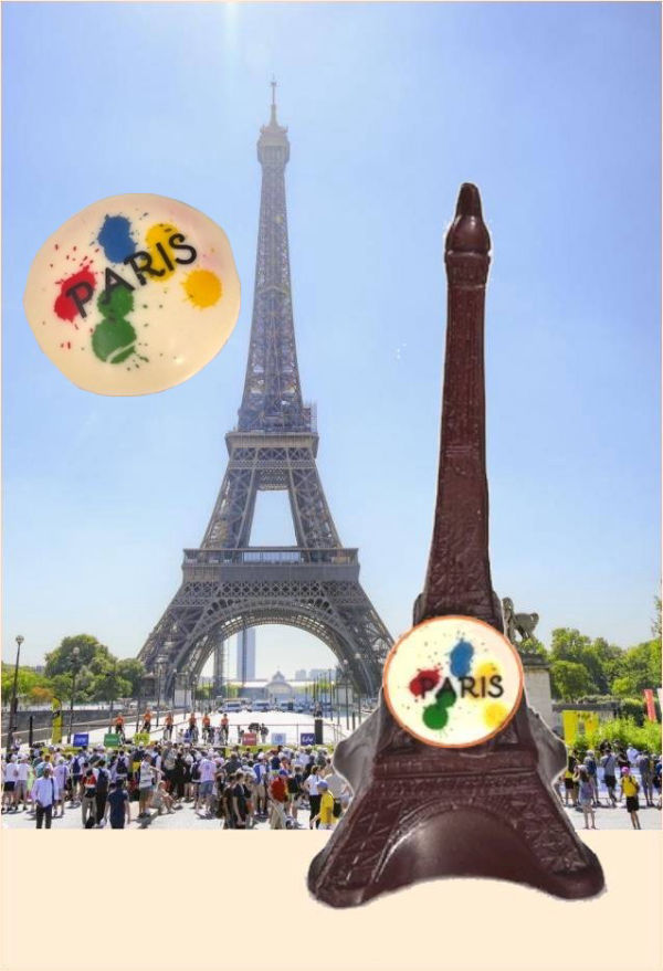 La Tour Eiffel PARIS JO 2024 de chez THOLONIAT